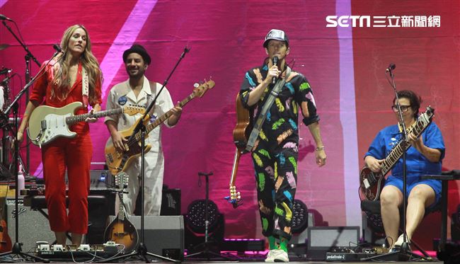 傑森·瑪耶茲 (Jason Mraz) 2019 亞洲巡迴演唱會台北站，台北小巨蛋開唱。（記者邱榮吉/攝影）