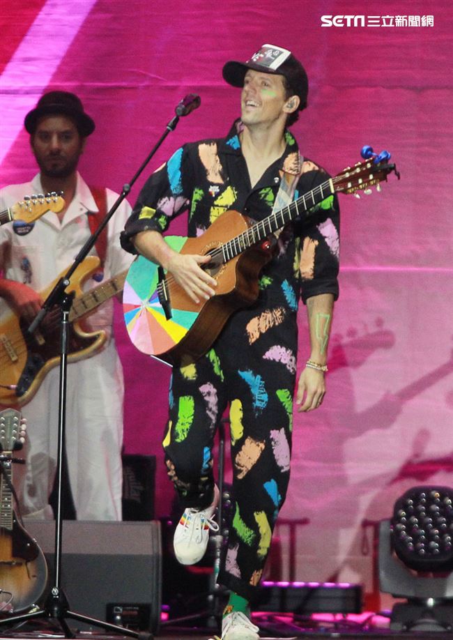 傑森·瑪耶茲 (Jason Mraz) 2019 亞洲巡迴演唱會台北站，台北小巨蛋開唱。（記者邱榮吉/攝影）