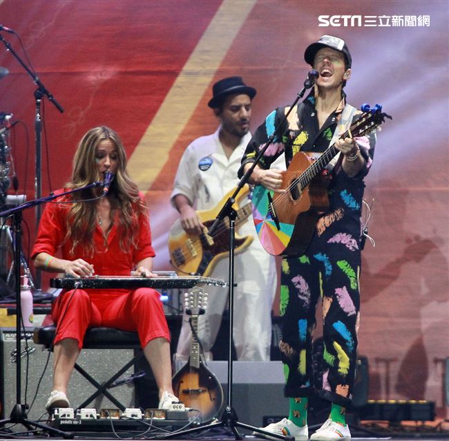 傑森·瑪耶茲 (Jason Mraz) 2019 亞洲巡迴演唱會台北站，台北小巨蛋開唱。（記者邱榮吉/攝影）