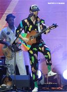 傑森·瑪耶茲 (Jason Mraz) 2019 亞洲巡迴演唱會台北站，台北小巨蛋開唱。（記者邱榮吉/攝影）