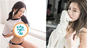 天燈妹樂樂突破尺度拍攝寫真書。（圖／女神範提供）