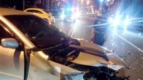 南投,草屯,車禍,鬼臉（圖／碧峰守望相助隊提供） 