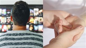 女兒主動幫爸爸按摩。（組圖／翻攝自pixabay）