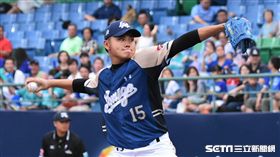 Lamigo桃猿投手林樺慶。（圖／記者王怡翔攝影）