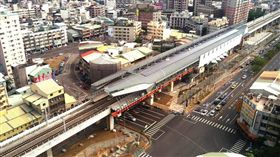 台鐵五權車站。（圖／台中市交通局提供）