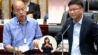 贊成韓選總統請舉手？局處首長全不舉