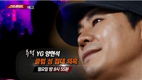 YG社長,楊賢碩,性招待,勝利/翻攝MBC節目《straight》