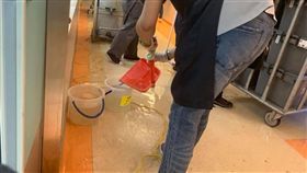 大雨特報,台大醫院,積水,天花板,對流旺盛