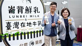 每年數十億產值，台農推出崙背鮮乳與臺灣在地牛乳（圖／台農提供）