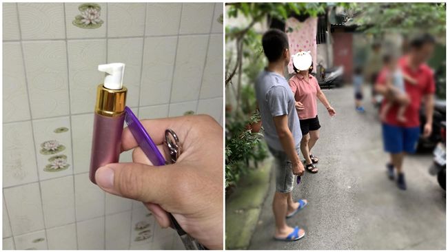 好奇按防狼噴霧…全家「逃難」超哀怨