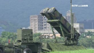 反制共軍來真的！愛國者飛彈車藏公園