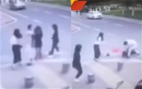 中國大陸實習女律師街頭遭砍殺（圖／翻攝自YouTube）