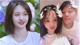 鄭爽,張恒。（圖／微博）