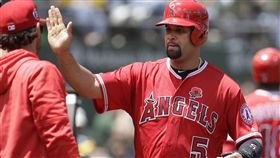 普霍斯揮出本季第9號全壘打。（圖／美聯社／達志影像）