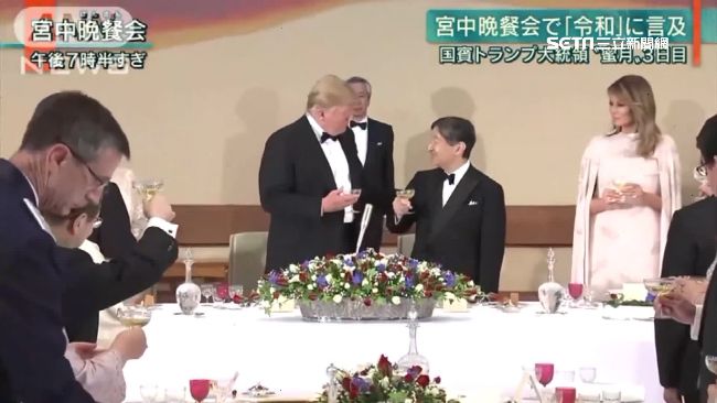 國宴款待川普　德仁被提醒要說日語