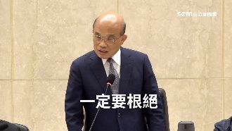 提逆子毆父新聞　蘇揆：一定根絕毒品