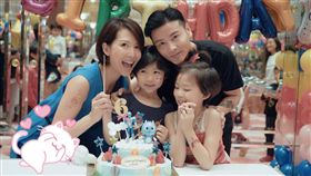 蔡少芬，張晉。（圖／微博）