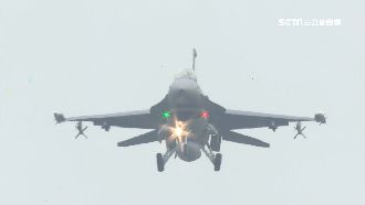 彰化戰備道操演　4戰機起降氣勢強