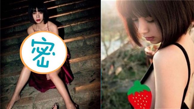 染病後復出！女星沒穿褲彎腰掉出豪乳