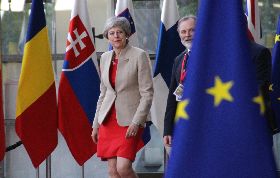 梅伊辭職前赴歐盟會議 遺憾無法脫歐