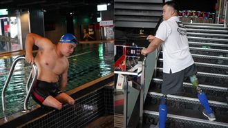 「哥哥怎麼沒腳」　他這句神回超暖心