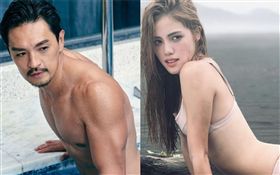 台美混血的「昆凌接班人」、模特兒、微風代言人書那娜跟日籍藝人夢多傳出熱戀同居中/合成圖/IG