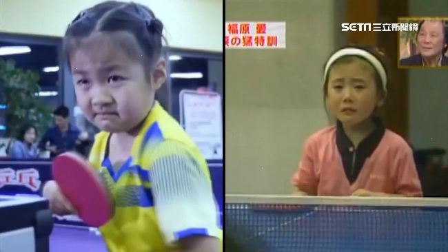 含淚練桌球！5歲童激似「小福原愛」