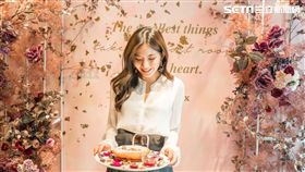 療癒,美食,petit doux,微兜,甜點,玫瑰浪花瓦帕,陳艾琳,浪花,玫瑰祕境