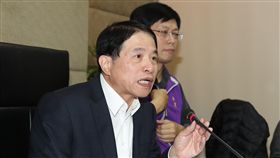 （１６：９）NCC記者會　翁柏宗說明國家通訊傳播委員會（NCC）3日舉行第849次委員會議，會後代理主委翁柏宗舉行記者會說明。中央社記者張新偉攝　108年4月3日