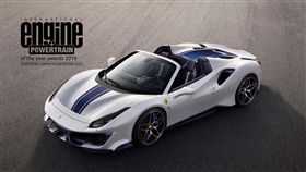 ▲Ferrari V8引擎奪下國際年度引擎大獎。（圖／Ferrari提供）