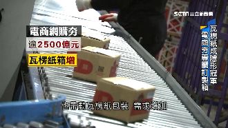 全台瘋網購　「瓦楞紙箱」成另類商機