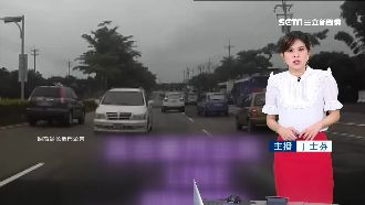 台中逆向三寶硬闖！其他駕駛秒讓路