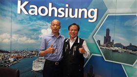 李來希拜會韓國瑜　圖／翻攝自李來希臉書