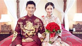 吳奇隆劉詩詩婚紗照 微博