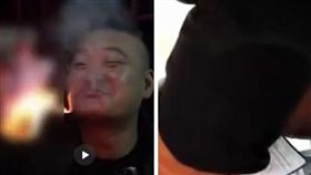 燒錢點菸、狂娶3妻逛大街「拍片炫耀」　黑道老大結局曝光（圖／翻攝自都市頻道微博）