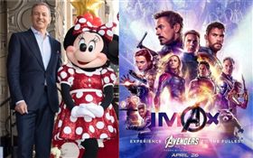 迪士尼的執行長艾格（Bob Iger）/復仇者聯盟。推特