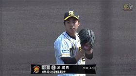 ▲呂彥青二軍中繼1局飆2K。（圖／翻攝自推特）