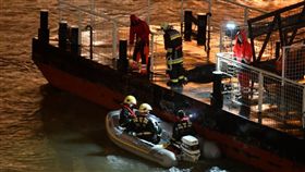 南韓,多瑙河,沈船,翻覆,匈牙利（圖／翻攝自推特）