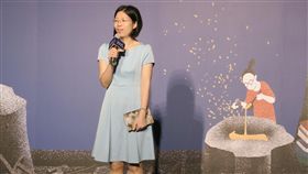 已故作家李維菁獲台北文學獎文學年金　家屬代領第19屆台北文學獎文學年金頒給已故作家李維菁，25日由親人林昀嫺（圖）代為領獎，李維菁生前完成的作品「人魚紀」也在同日出版。中央社記者陳政偉攝　108年5月25日