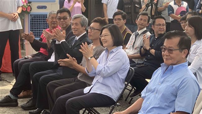 匠人保存台灣文化　小英：不讓你孤單