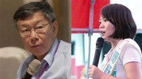 柯文哲,簡舒培 圖/資料照