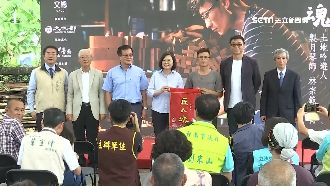 蔡英文到台南固樁！獨派大老現身力挺