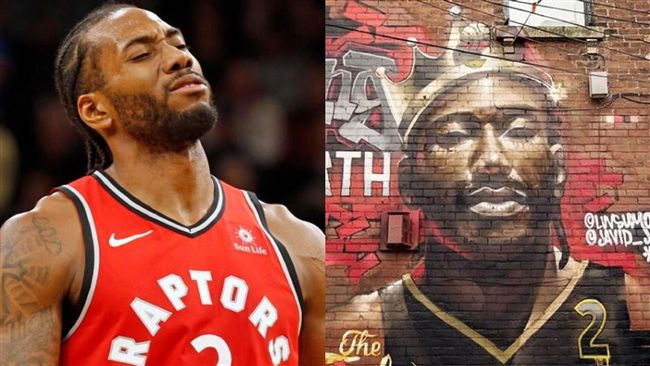 NBA／多倫多驚現巨幅「可愛」壁畫