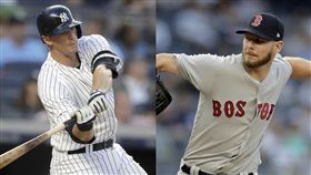 ▲拉梅修（DJ LeMahieu）從塞爾（Chris Sale）手中敲出陽春砲。（圖／美聯社／達志影像）