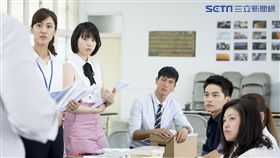 《最佳利益》實習律師群，左起：陳怡嘉、程予希、鍾承翰、楊銘威。（圖／中天電視提供）