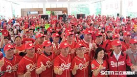 ▲味全龍在彰化永靖成美園區舉辦球迷會。（圖／記者蕭保祥攝影）