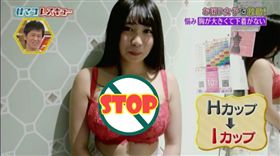  H級巨乳妹煩「沒適合胸罩」！內衣店員一喬奶…真相超驚人（圖／翻攝自潘朵拉TV）