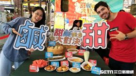 甜鹹美食大對決！內湖737商圈祭出700份美食現金券等你來拿。（圖／記者楊晴雯攝）