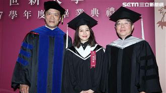 畢業了！徐若瑄圓夢上台獲頒傑出獎項