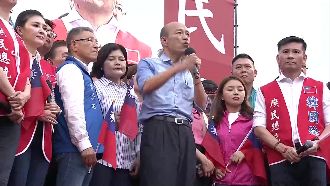 韓凱道造勢　民進黨團轟鬼混先請辭